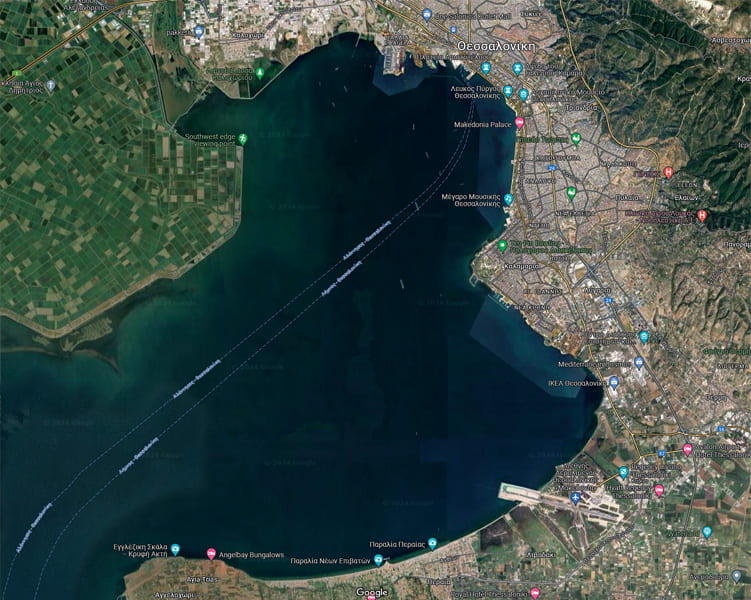 1. Μια συνολική εικόνα της παραλιακής ζώνης της Θεσσαλονίκης σήμερα