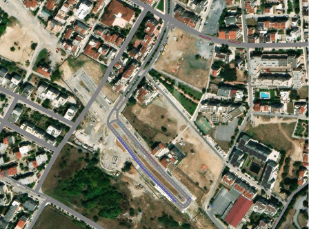 Το οδικό δίκτυο στο σταθμό ΜΙΚΡΑ του Μετρό τον Φεβρουάριο του 2026
